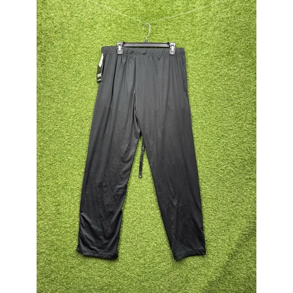 TAPOUT Sweatpants Mens Medium Sleepwear Lounge Pull On Casual Black y2k NWT